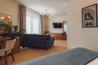 Hotel Szlak Bursztynowyにあるテレビまたはエンターテインメントセンター