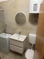 Koupelna v ubytování Apartment Bagić