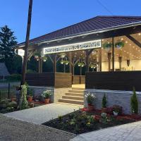 Zahrada ubytování Kristóf Vendégház