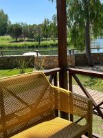 Balcon ou terrasse dans l&#39;&eacute;tablissement Camping Les Cigales