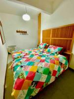 Apartment by the Beach Port Dickson - Poolviewにあるベッド
