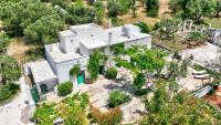 A garden outside Masseria Bel Cortile - Ostuni