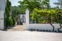 A garden outside Masseria Bel Cortile - Ostuni