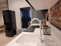 Koupelna v ubytování SUITE HAUS BAHIA