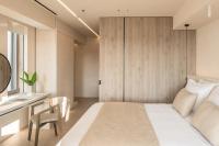 Una cama o camas en una habitaci&oacute;n de Hotel Senia - Onar Hotels Collection