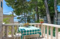 Balkón alebo terasa v ubytovaní Apartments by the sea Brela, Makarska - 18356