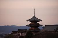 a large building with a tower on top of it at Tokyu Stay Kyoto Sanjo-Karasuma in Kyoto