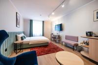 Posteľ alebo postele v izbe v ubytovaní Hotel H12****