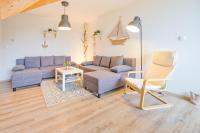 Część wypoczynkowa w obiekcie Apartmán Riviéra Lipno 510/21