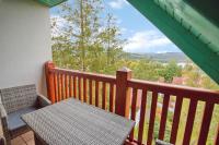 Balkon lub taras w obiekcie Apartmán Riviéra Lipno 510/21