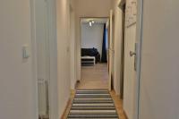 Postel nebo postele na pokoji v ubytování Terrassenhaus, FeWo 58