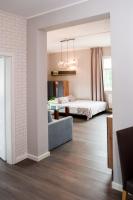 Łóżko lub łóżka w pokoju w obiekcie Hotel 107
