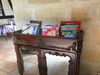 L Escale des Vignes GITE proche Saint Emilion Chateau Beynatの見取り図または間取り図