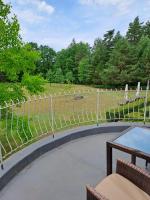 Ogród w obiekcie Lesní Hotel Peršlák