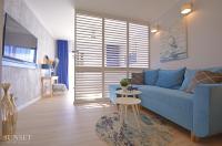 Część wypoczynkowa w obiekcie Sunset Apartments - Kormoran - Plaża 300m