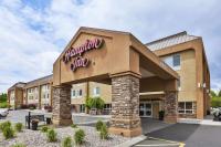 a front view of a hampton inn at Hampton Inn Idaho Falls in Idaho Falls