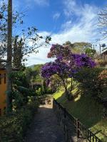 A Casa Vermelha Hospedariaにある庭