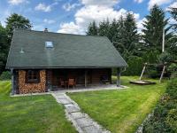 Zahrada ubytování log cabin in Czech-Saxon Switzerland