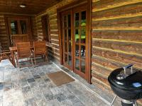 Půdorys ubytování log cabin in Czech-Saxon Switzerland