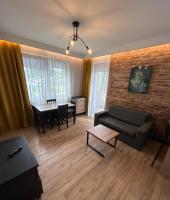 Posedenie v ubytovaní Nieborowska Loft - stylish apartment