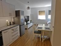 Kuchyňa alebo kuchynka v ubytovaní Berki Apartman