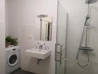 Koupelna v ubytování Apartmán Dlouhá 207
