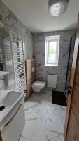 Koupelna v ubytování Horský apartmán Karlovice