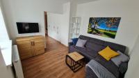 TV a/nebo společenská místnost v ubytování Horský apartmán Karlovice