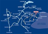 a map of the bologna subway map at Chaleureux studio plein sud en Tarentaise ! in Bozel