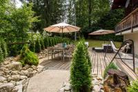 Vonkajšia záhrada v ubytovaní Chalet des Favrands
