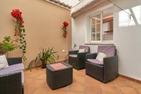 Posezení v ubytování Vivienda con piscina