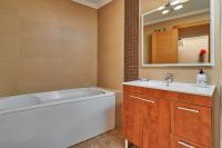 Koupelna v ubytování Vivienda con piscina