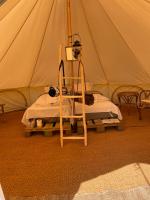 Půdorys ubytování Mellem-rummet Guesthouse & Glamping