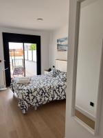 Postel nebo postele na pokoji v ubytování Apartamento praia Canelas