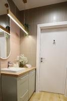 Plán poschodí v ubytovaní APARTAMENTY NADJEZIORNE z tarasem na dachu