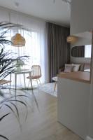 Plán poschodí v ubytovaní APARTAMENTY NADJEZIORNE z tarasem na dachu