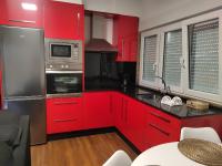 Kuchyňa alebo kuchynka v ubytovaní Apartamentos en Leis Muxia