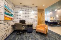 Ein Sitzbereich in der Unterkunft Homewood Suites By Hilton Myrtle Beach Coastal Grand Mall