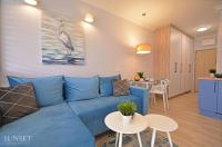 Część wypoczynkowa w obiekcie Sunset Apartments - Kormoran - Plaża 300m