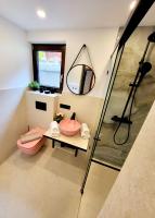 Kúpeľňa v ubytovaní Schickster Sky Lodge