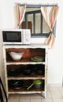Kuchnia lub aneks kuchenny w obiekcie Charmant appartement en centre-ville médiéval