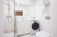 Koupelna v ubytování Pure Rental Apartments Inżynierska