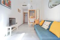 Televízia a/alebo spoločenská miestnosť v ubytovaní APARTAMENTO EN EL CENTRO, TRANQUILO Y LUMINOSO
