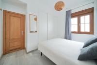 Posteľ alebo postele v izbe v ubytovaní APARTAMENTO EN EL CENTRO, TRANQUILO Y LUMINOSO