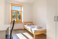 Postel nebo postele na pokoji v ubytování Villa Roma Portorose