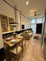 Posezení v ubytování APARTAMENTOS ALCALA