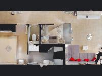 Půdorys ubytování Beau 2P au calme, terrasse, vue mer, clim, parking privé, wifi - FR-1-196-310