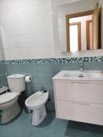 Koupelna v ubytování Apartamentos Montedunas