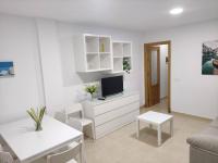 TV a/nebo společenská místnost v ubytování Apartamentos Montedunas