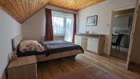 Kuchyňa alebo kuchynka v ubytovaní Virágos Apartman Balatonszemes